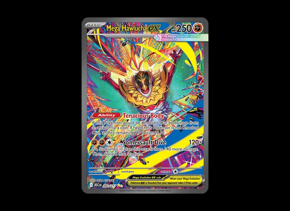メガルチャブルex SIR [ASC 283/217]【英語版】(メガエボリューション「アセンデッド ヒーローズ」)