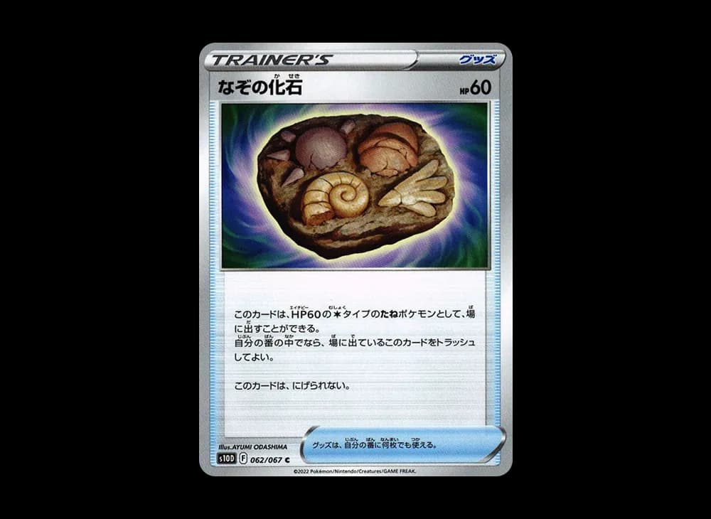 なぞの化石