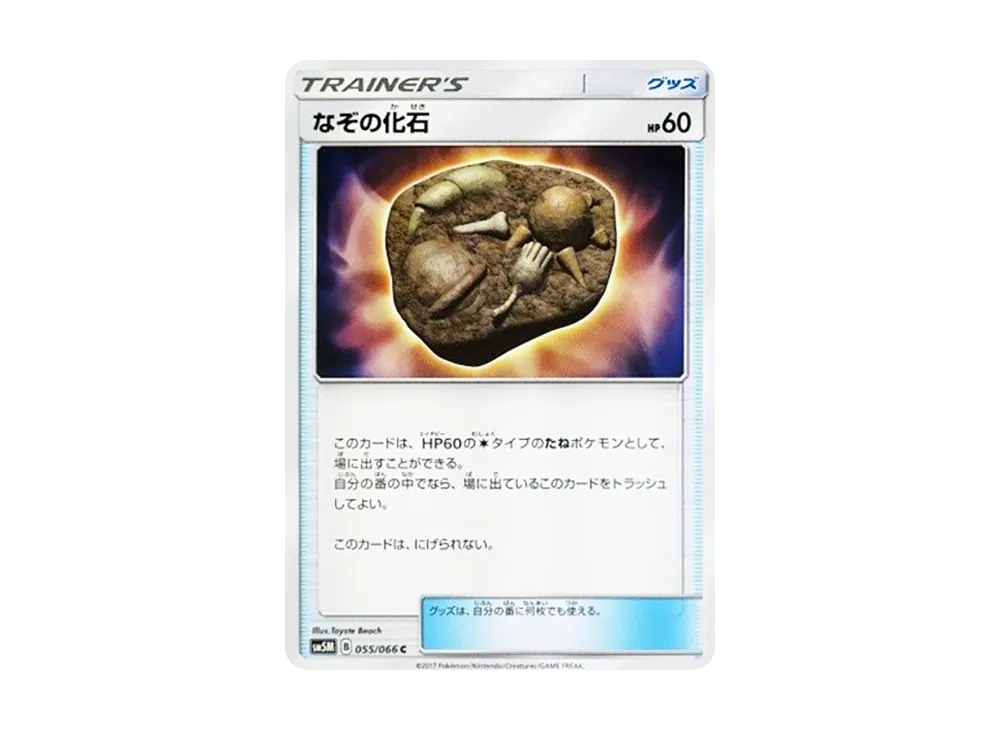 なぞの化石