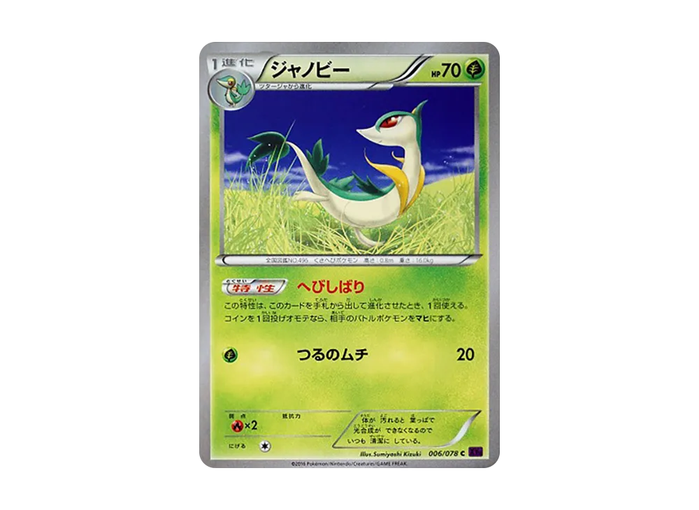 ジャノビー C :1ED [XY10 006/078](拡張パック「めざめる超王」)