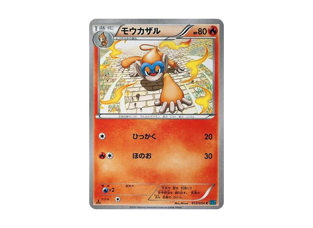 モウカザル C :1ED [XY11 012/054](拡張パック「冷酷の反逆者」)