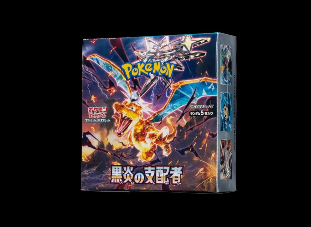 ポケモンカードゲーム スカーレット&バイオレット 拡張パック 「黒炎の支配者」 ボックス
