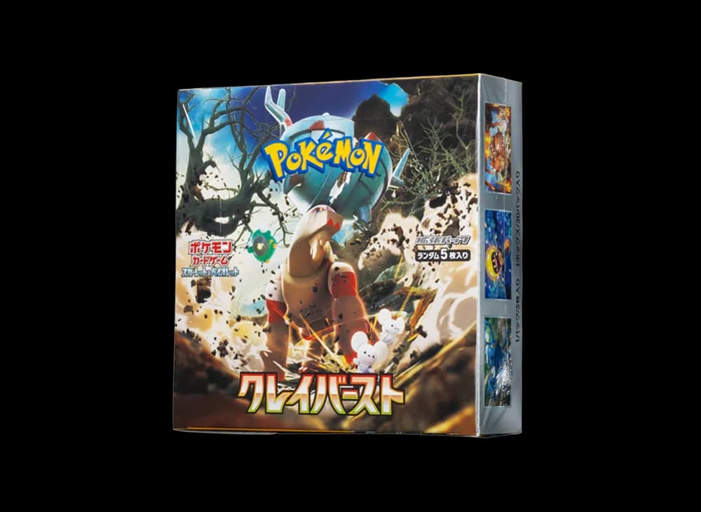 ポケモンカードゲーム スカーレット&バイオレット 拡張パック 「クレイバースト (クレバ) 」 ボックス（スノーハザード&クレイバースト）