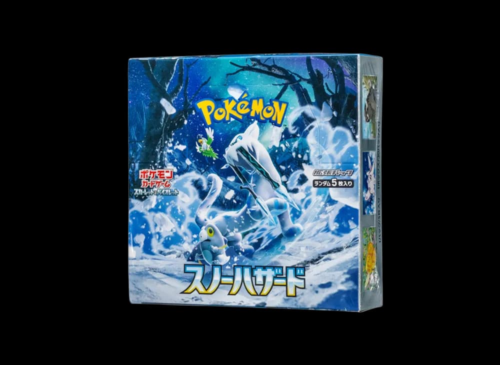 ポケモンカードゲーム スカーレット&バイオレット 拡張パック 「スノーハザード」 ボックス（スノーハザード&クレイバースト）