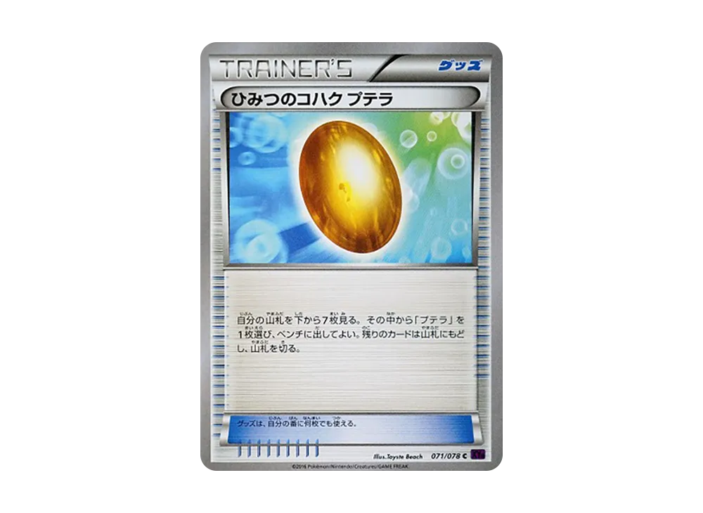 ひみつのコハクプテラ