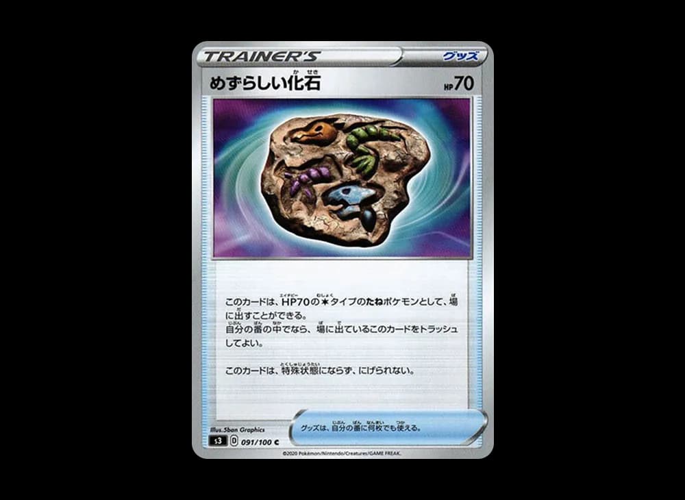 めずらしい化石