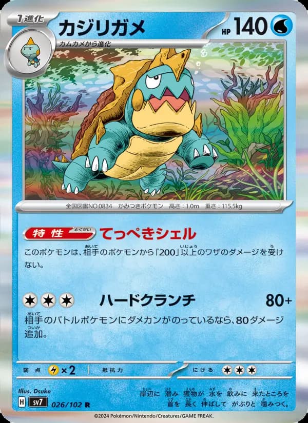 カジリガメ